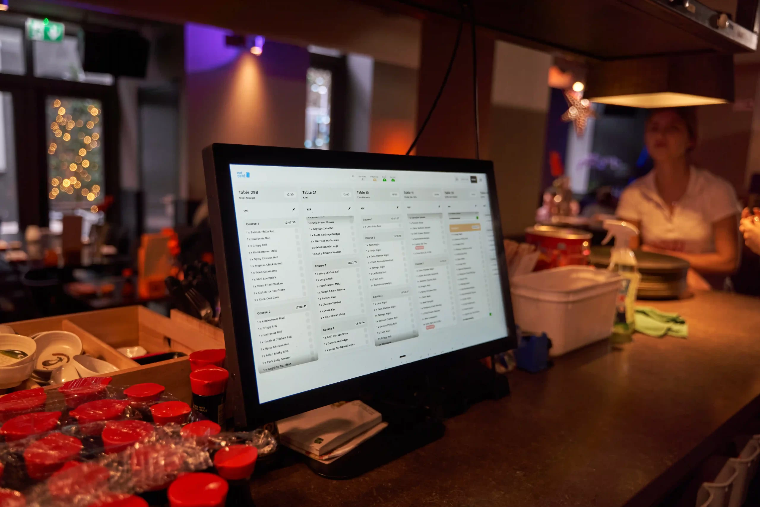Geisha lounge Kitchen Display System
