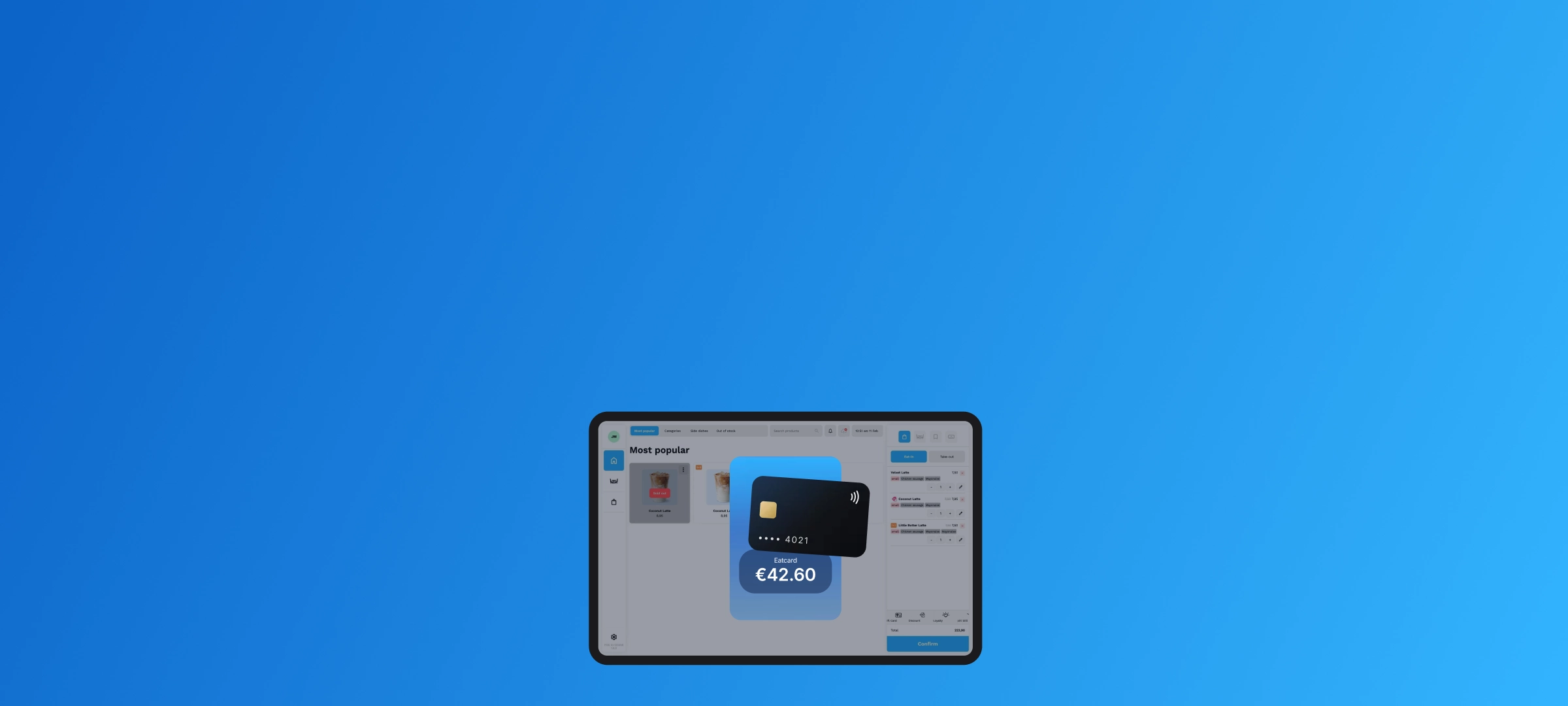 POS tap to pay 1200 1