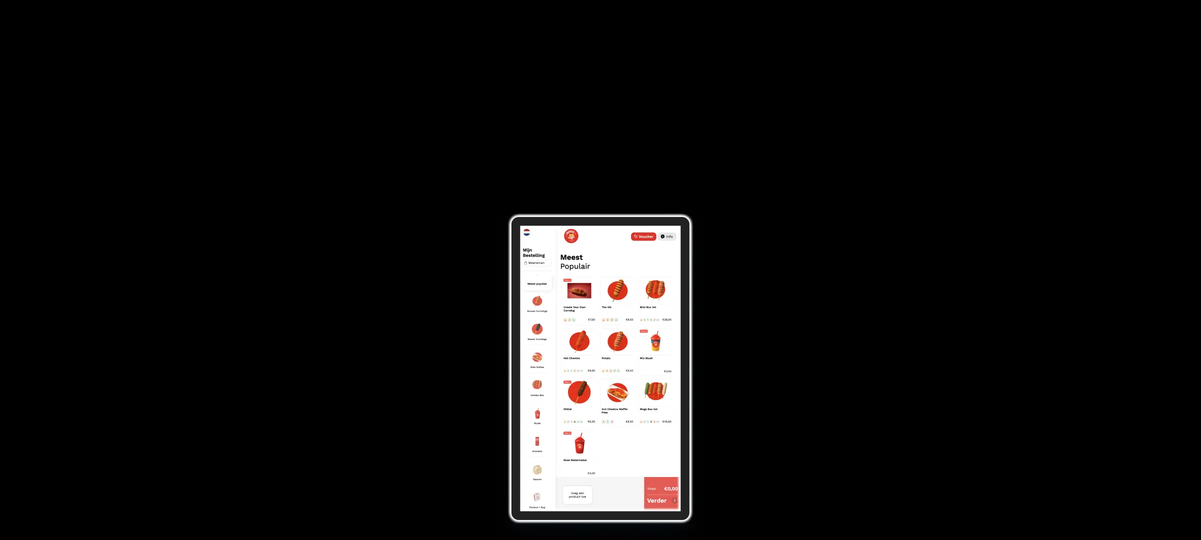eatcard self order kiosk 1200
